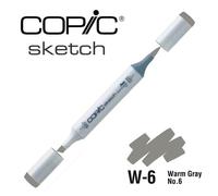 Marqueur À L'alcool Copic Sketch W6 Warm Gray No.6