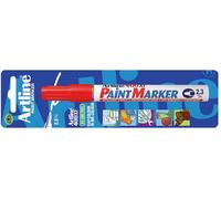 Marqueur à peinture Artline 400XF marqueur indélébile pointe ronde 2,3 mm emballé par 12 pièces noir Limit ART400BLCK