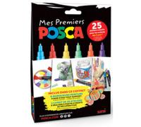 Marqueur à pigment 'Mes Premiers POSCA', set de 6