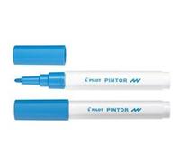 Marqueur à pointe fine Pilot Pintor Bleu clair Bleu G
