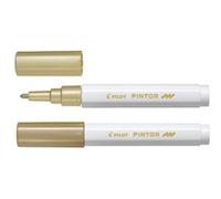 Pilot Pen Marqueur à pigment Pintor – pointe fine – Or