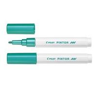 Pilot Marqueur À Pigment Pintor, Fin, Vert Métallique