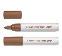 Pilot Marqueur À Pigment Pintor, Medium, Marron