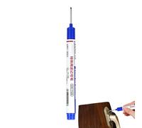 Marqueur à trou profond à tête longue - Stylo mécanique multi-usage à long nez étanche pour charpentier | Meubles d'industrie du verre