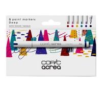 Marqueur acrea 'Deep', set de 6