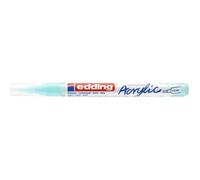 Edding Marqueur acrylique 5300 – pointe ronde fine 1–2 mm, 1 feutre imperméable – bleu pastel