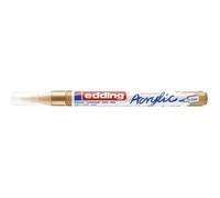 Marqueur acrylique fin - EDDING - EDDING 5300 - Or empire - Trait 1-2 mm - Indélébile