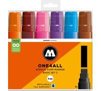 Marqueur acrylique Molotow One4All 627HS Basic Set 2