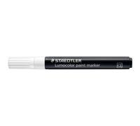 Marqueur acrylique paint marker Lumocolor, blanc
