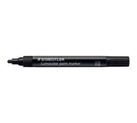 Marqueur acrylique paint marker Lumocolor, noir