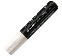 Marqueur acrylique - STABILO FREE T800C -1 marqueur peinture - pointe large biseautée - blanc