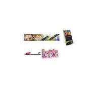 Tombow ABT-18C-2 Lot de 18 Feutres pinceau à 2 pointes, couleurs secondaires