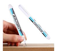 Marqueur Blanc À Pointe Fine - Stylos Marqueurs Blancs | Marqueur Permanent Étanche, Stylo De Marquage Blanc À Séchage Rapide, Marqueur En Bois Blanc De 20 Mm, Fournitures D'art Artisanal, Marqueur D'