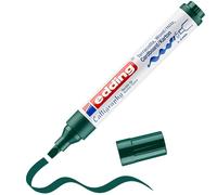 Marqueur calligraphie edding 1455 - Vert boutelle - 1 stylo - Pointe calligraphique flexible 1-5 mm - Feutre pour papier, bois, toile - pour débutants, lettrage, bullet journals, cartes de vœux