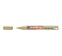 Edding Marqueur peinture 753 – Calligraphie – Doré – Pointe 1-2,5 mm – Imperméable, très opaque