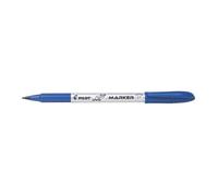 PILOT Marqueur CD/DVD BEGRN 341557 – permanent, pointe moyenne – Bleu