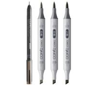 Marqueur ciao, kit 3+1 SHADE 'Dark Warm Gray'