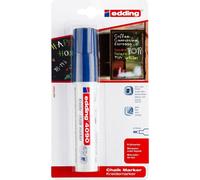 Marqueur craie edding 4090 4-15mm bleu Paquet de 6 pièces