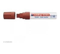 Marqueur craie Edding 4090 Marron 4-15 mm G