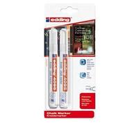 Marqueur craie edding 4095 2-3 mm blanc UE=10x2 pièces