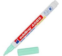 Marqueur - Craie liquide - Vert pastel - Pointe ronde fine - Pour tableau noir, déco, verre - Edding 4085 Noir