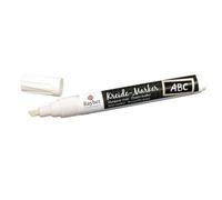 Rayher – Marqueur craie pour tableau et verre – Pointe biseautée 2–6 mm – Blanc