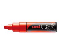 Marqueur craie Uni chalk marker Uni Ball pointe large rouge