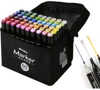 Marqueur d'art à alcool double face Set 60k M&G