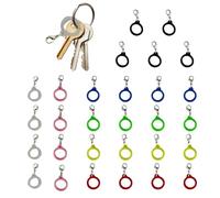 Marqueur de bouteille d'eau | Breloque tendance extensible | Anneaux en silicone | pour sac à gobelet, clés, salle de classe, salle de sport, réception de mariage, couleur, Refer to description