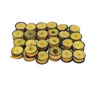 Marqueur de câble tubulaire, numéro CE, marquage PVC A à Z, marqueur de fil codé pour l'électronique (10m²)