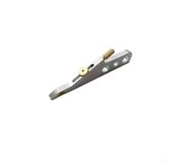 Marqueur de Hauteur pour Sillet et Chevalet de Guitare : Outil de Précision en Métal Argenté pour Réparation Instrument - Ajustable 106x18mm