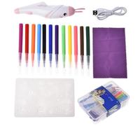 Marqueur de peinture aérographe - Kit de création d'aérographe pour - Feutres de peinture en spray pour graffiti sans fil rechargeables âgés de plus de 3 ans