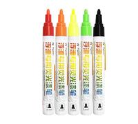 Marqueur de peinture fluorescente étanche pour la réparation de flotteurs de pêche et la réparation de queue avec pointe fine