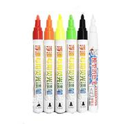 Marqueur de peinture fluorescente étanche pour la réparation de flotteurs de pêche et la réparation de queue avec pointe fine