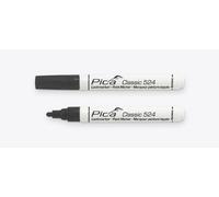 Marqueur de peinture laquée Classic 524 - Noir - PICA - 524/46