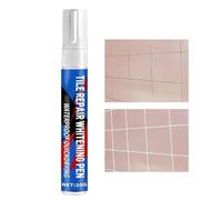 Marqueur de réparation de coulis de carrelage-stylo de remplissage de colorant de mastic imperméable, restaurateur de sol en céramique, stylo de coulis de cuisine de salle de bains | Douche Lavabo Com