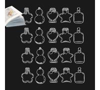 Marqueur de séchage bricolage, marqueurs de bricolage | Transparent - 20 marque-pages floraux transparents pour travaux manuels pour enfants, amoureux de la lecture