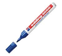 edding Marqueur permanent 3000 - bleu - pointe ogive - trait 1 à 5 mm