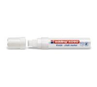 Marqueur EDDING Blanc non permanent craie liquide 4-15mm pour fenêtres et ardoises - 4095049 Blanc G