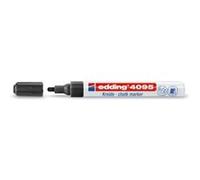Marqueur EDDING Noir non permanent craie liquide 2-3mm pour fenêtres et ardoises - 4095001 Noir G