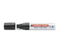 Marqueur EDDING Noir non permanent craie liquide 4-15mm pour fenêtres et ardoises - 4090001 Noir G