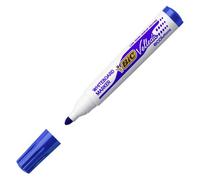 Marqueur effaçable Bic Velleda 1701 pointe ogive 4,95 mm bleu