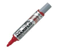 Marqueur effaçable Pentel Maxiflo pointe conique 2 à 6 mm rétractable - Rouge