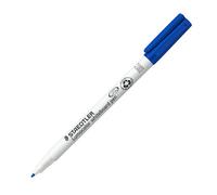 Marqueur effaçable Staedtler Lumocolor 301 pointe ogive 1 mm - Bleu