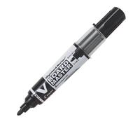 Marqueur effaçable V-BOARD MASTER PILOT encre liquide pointe ogive fine 4,5 mm noir