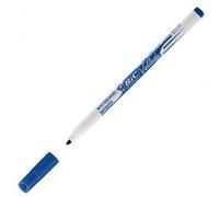 BIC Velleda 1721 - Feutres pour Tableau Blanc Effaçables à Sec Pointe Conique Fine - Marqueurs Parfaits pour l'Ecole et au Bureau - Bleu, Boîte de 24