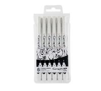 Marqueur Fine Liner Graph'it 6 Pièces Noir