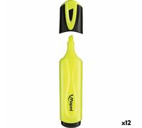 Marqueur fluorescent Maped Peps Classic Jaune (12 Unités)