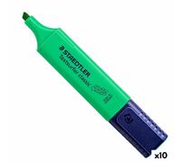Marqueur fluorescent Staedtler Textsurfer Classic - Vert (10 Unités)