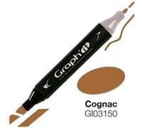 Graph'it Marqueur à alcool 3150 – double pointe – Cognac